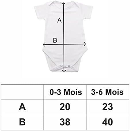 Vue 7 de Body Personnalise Bebe Humour