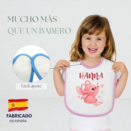 Vue 3 de Lolapix Bavoir Bebe Garcon