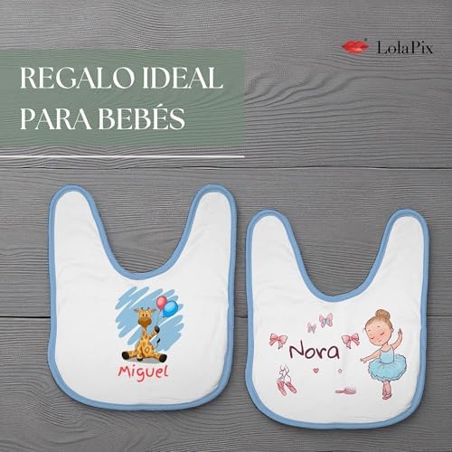 Vue 6 de Lolapix Bavoir Bebe Garcon