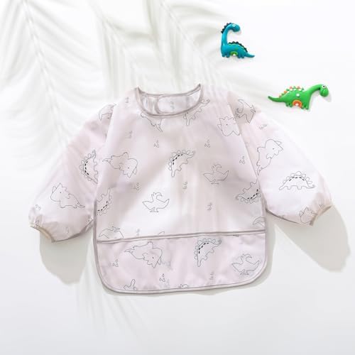 Vue 7 de Yealoo Bavoirs Manches Longues