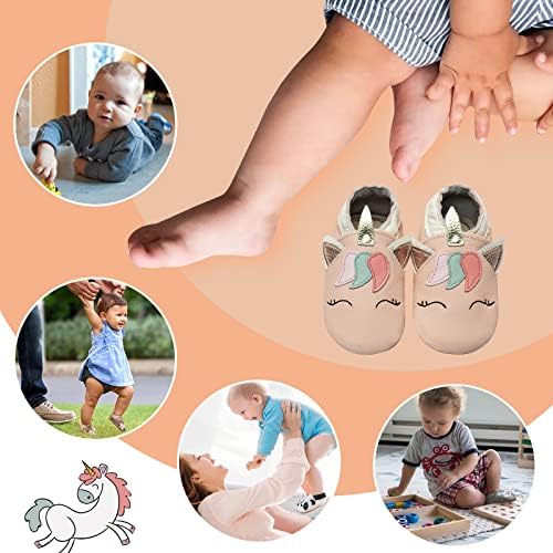 Vue 5 de Chausson Bebe Chausson Cuir