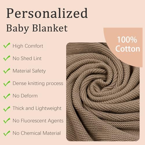 Vue 4 de Couverture Bebe Personnalisee Prenom