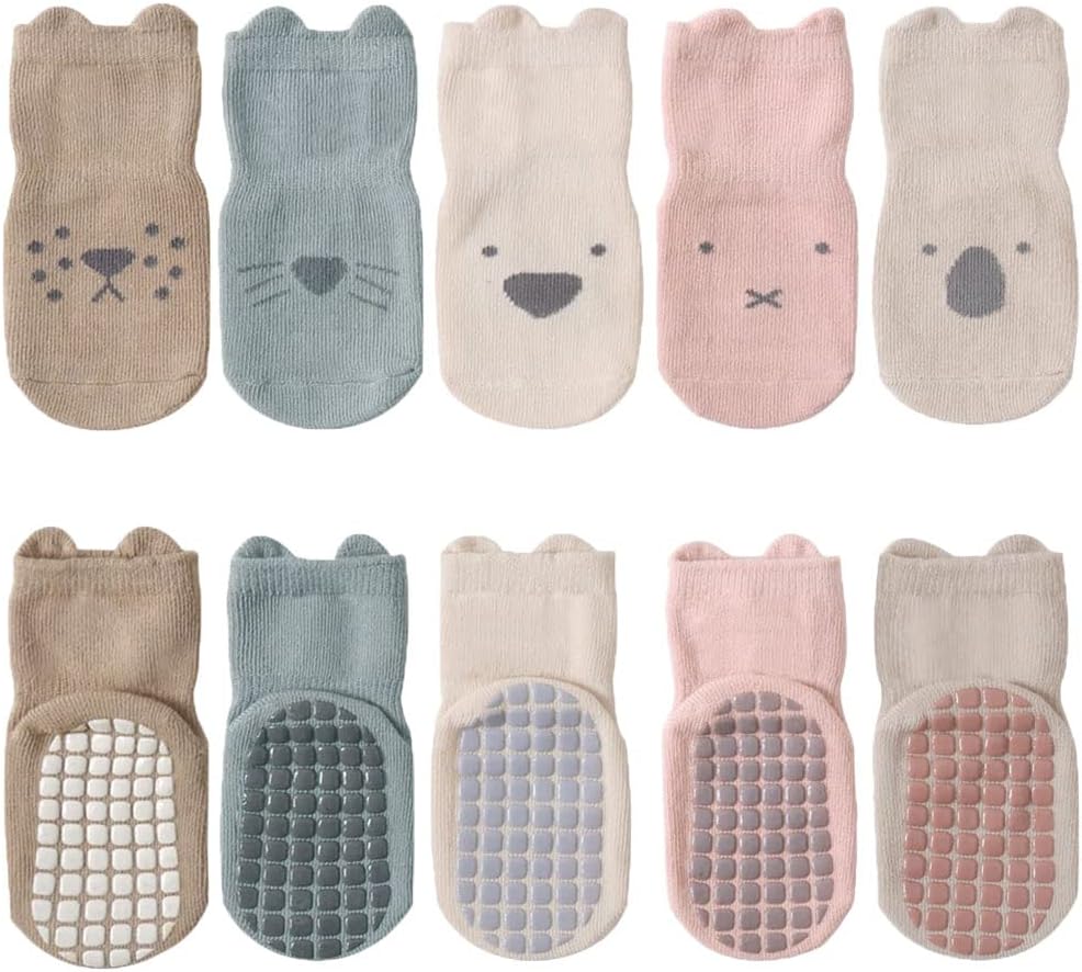 Paires Chaussettes Antiderapantes En