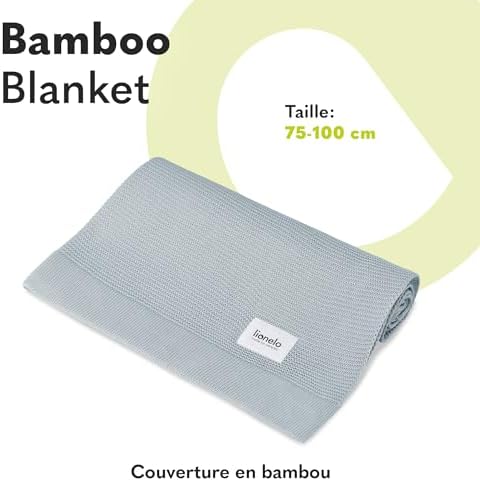 Vue 2 de Lionelo Bamboo Blanket Legere