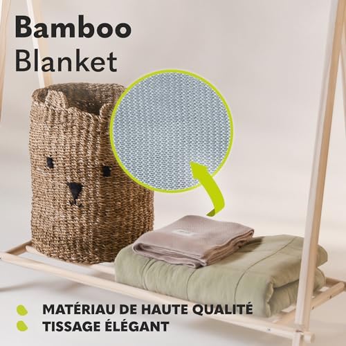 Vue 4 de Lionelo Bamboo Blanket Legere