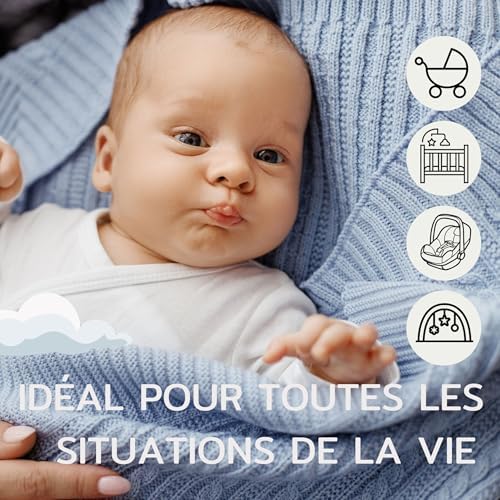 Vue 2 de Mirari Kids Couverture Bebe