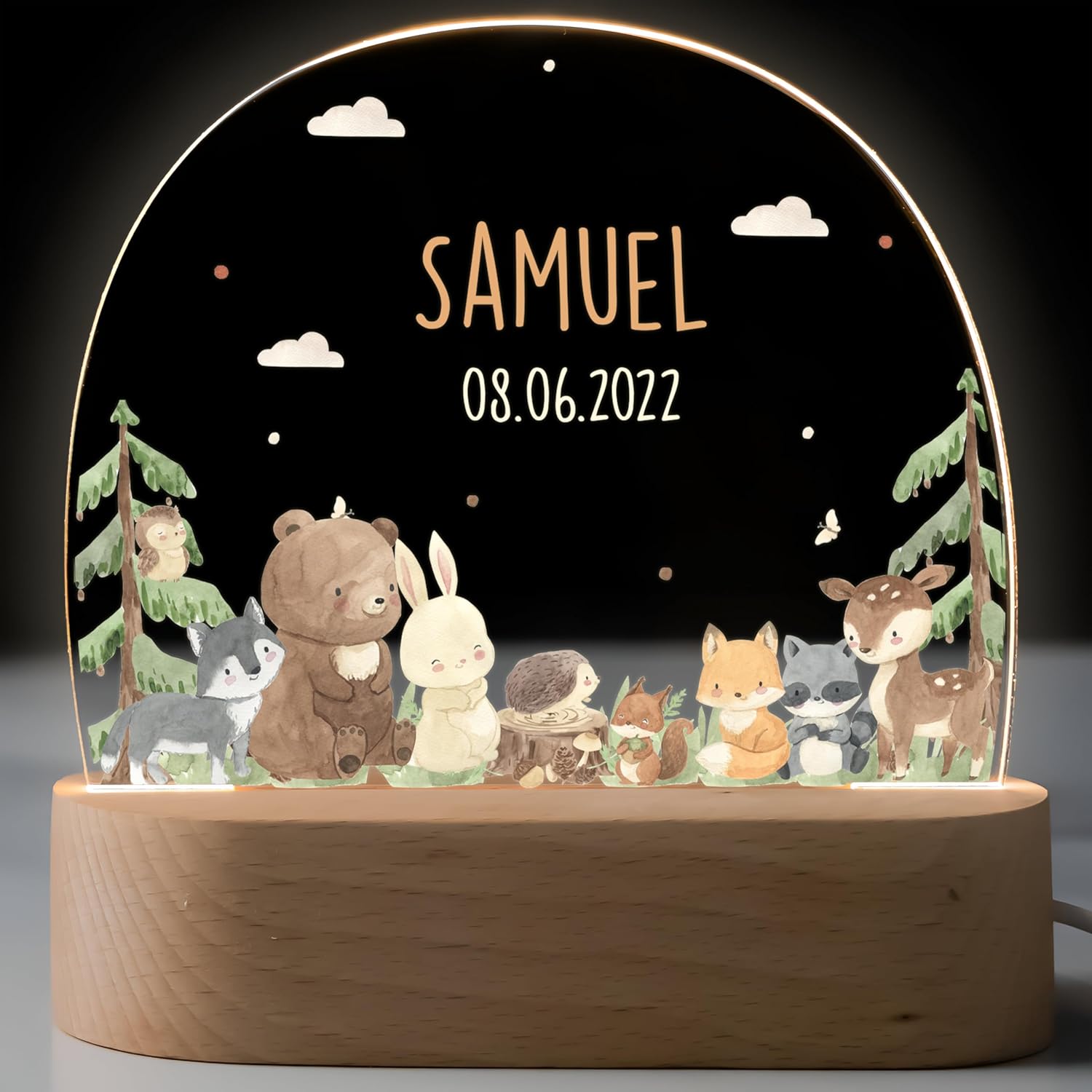 Kidsmood Veilleuse Enfant Personnalisee