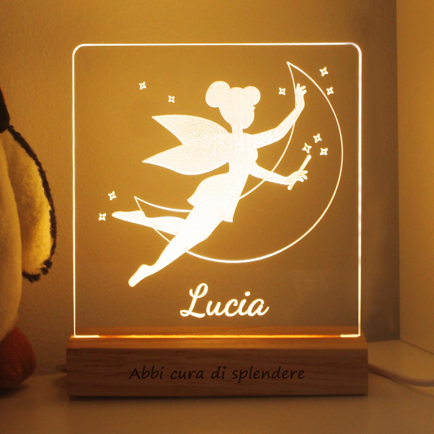Lasero Veilleuse Bebe Personnalise