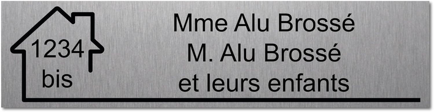 Plaque Gravee Pour Nom