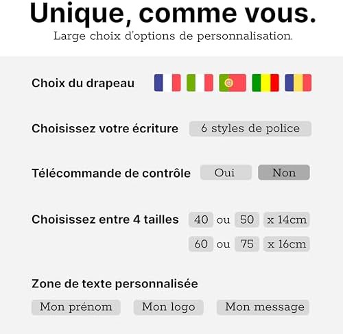Vue 2 de Stick Olivier Plaque Lumineuse
