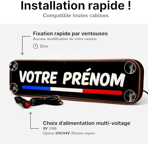 Vue 4 de Stick Olivier Plaque Lumineuse