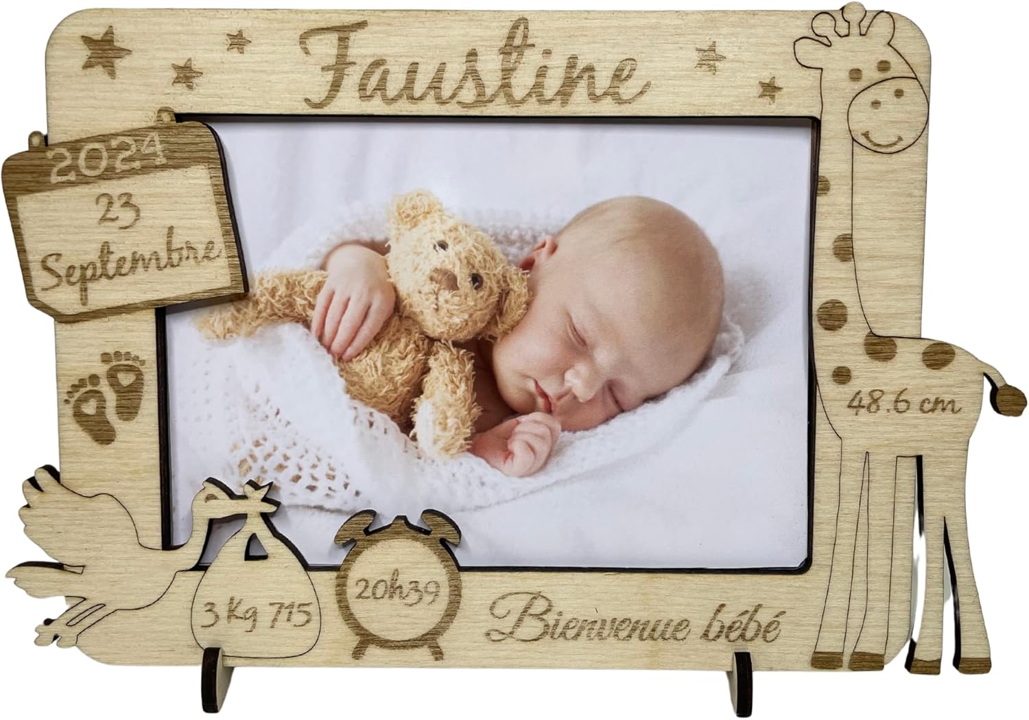 Cadre Photo Naissance En