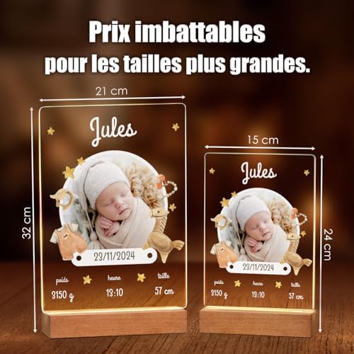 Vue 3 de Maverton Cadre Photo Personnalise