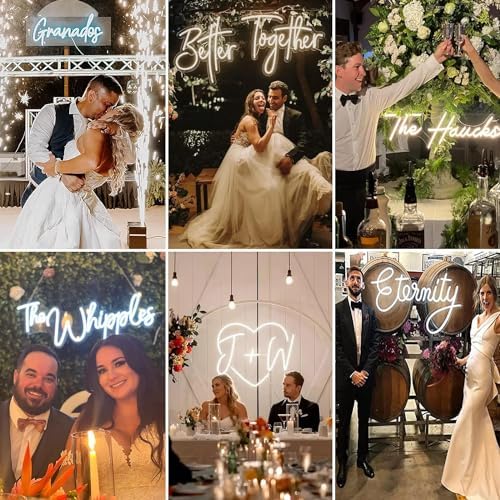 Vue 2 de Enseigne Lumineuse Neon Personnalisable