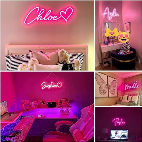 Vue 3 de Enseigne Lumineuse Neon Personnalisable