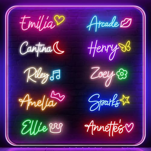 Vue 6 de Mrsseasy Neon Personnalisable Enseigne