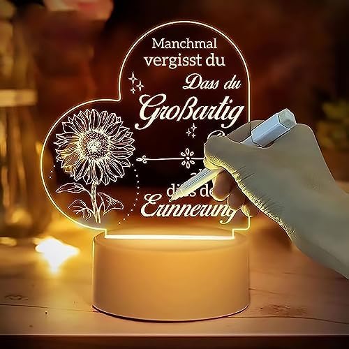 Vue 2 de Lelyfit Veilleuse Personnalisee Couleurs