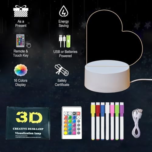 Vue 5 de Lelyfit Veilleuse Personnalisee Couleurs