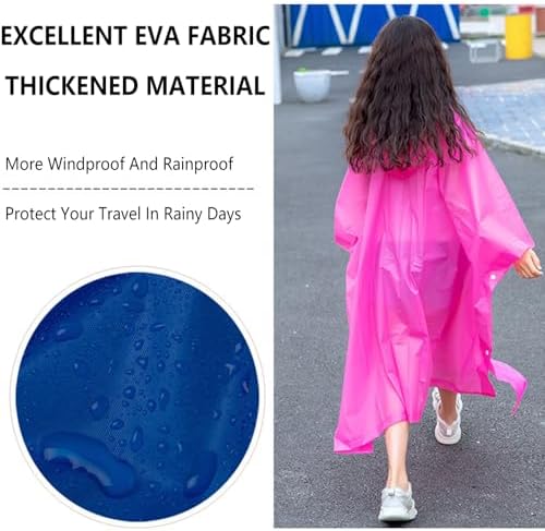 Vue 3 de Impermeables Pour Enfants Poncho