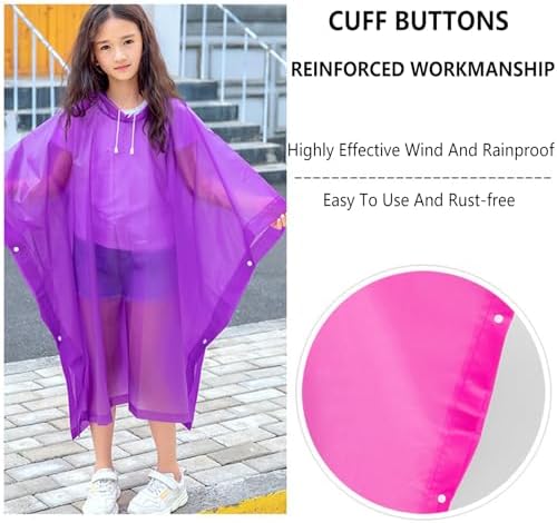 Vue 4 de Impermeables Pour Enfants Poncho