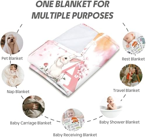Vue 4 de Loosusu Couverture Bebe Personnalisee