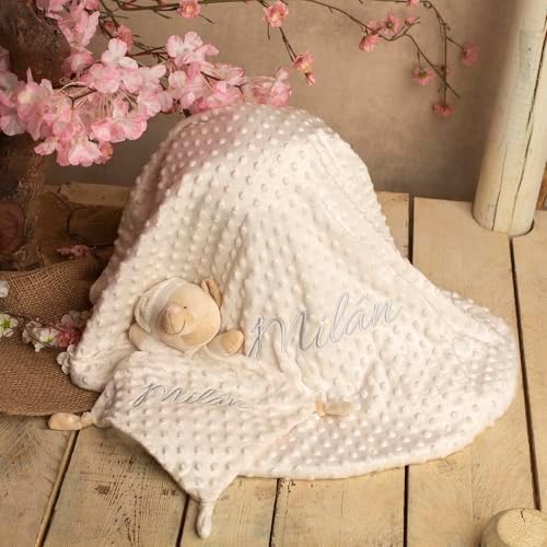 Vue 5 de Variouss Couverture Bebe Personnalisee