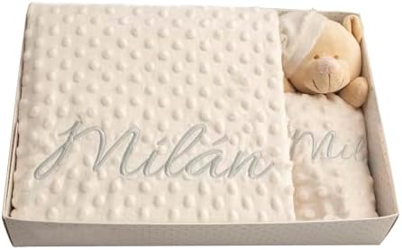 Vue 6 de Variouss Couverture Bebe Personnalisee