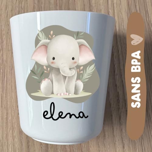 Vue 3 de Henrietteandco Gobelet Enfant Personnalise