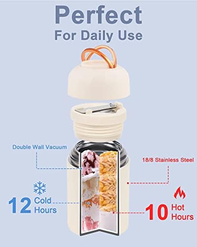 Vue 3 de Dreamhigh Thermos Alimentaire Chaud