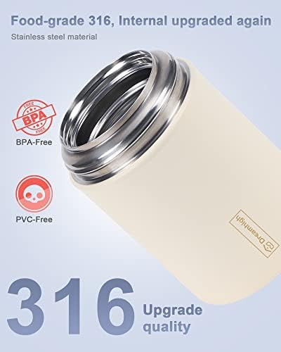 Vue 5 de Dreamhigh Thermos Alimentaire Chaud