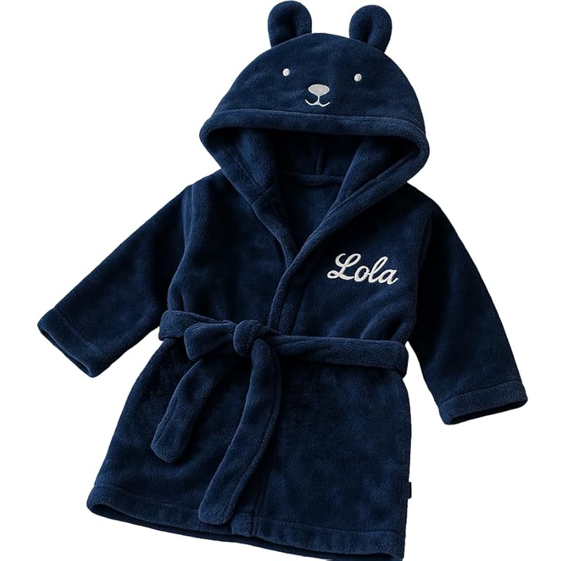 Peignoir Enfant Personnalise Avec