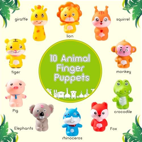 Vue 2 de Marionnettes Doigts En