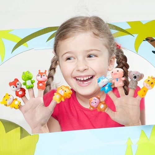 Vue 6 de Marionnettes Doigts En