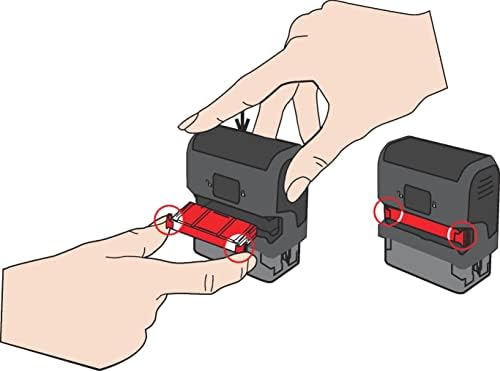 Vue 6 de Trodat Printy Line Rouge