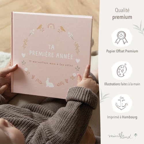 Vue 4 de Livre Naissance Bebe Mintkind