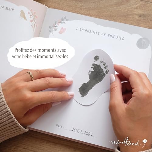 Vue 5 de Livre Naissance Bebe Mintkind