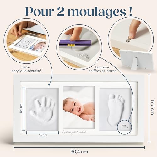 Vue 4 de Niimo Kit Empreinte Bebe