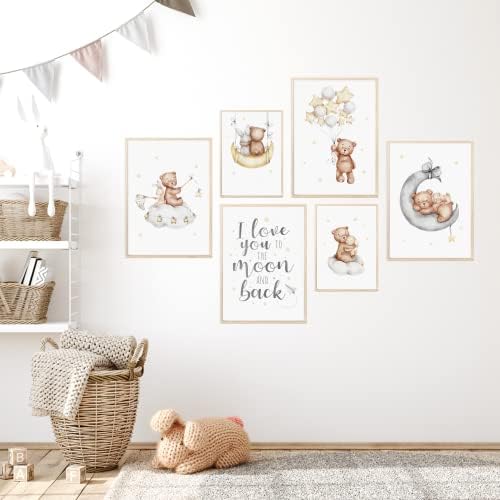 Vue 2 de Meinbaby Lot De Posters
