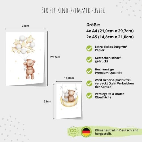 Vue 3 de Meinbaby Lot De Posters