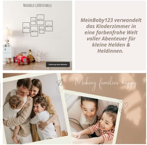 Vue 6 de Meinbaby Lot De Posters