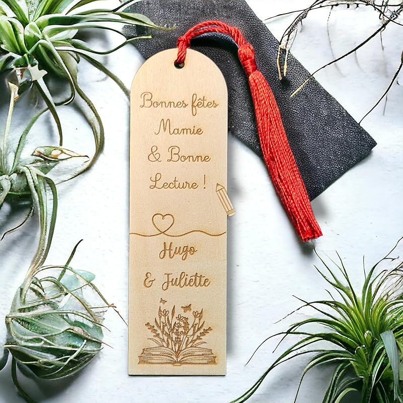 Marquepage En Bois Personnalise