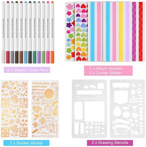 Vue 2 de Album Photo Scrapbooking Personnalisable