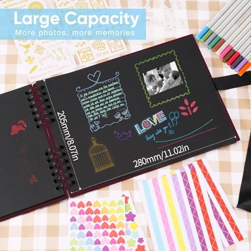 Vue 3 de Album Photo Scrapbooking Personnalisable