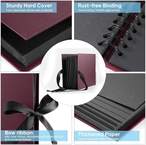Vue 4 de Album Photo Scrapbooking Personnalisable