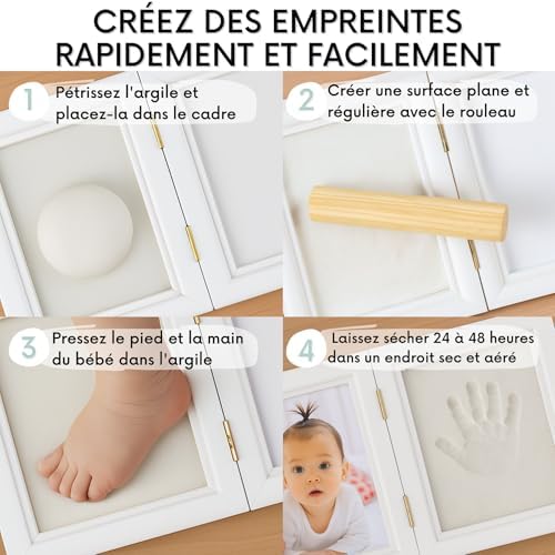 Vue 5 de Huborns Cadre Empreinte Main