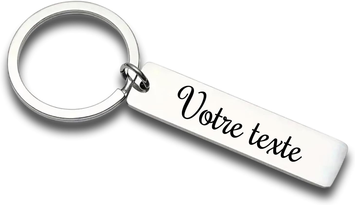 Portecles Voiture Personnalise Grave