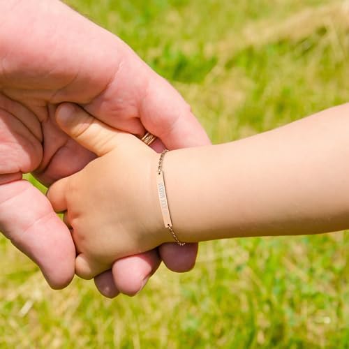 Vue 3 de Bracelet Enfant Personnalise Cm