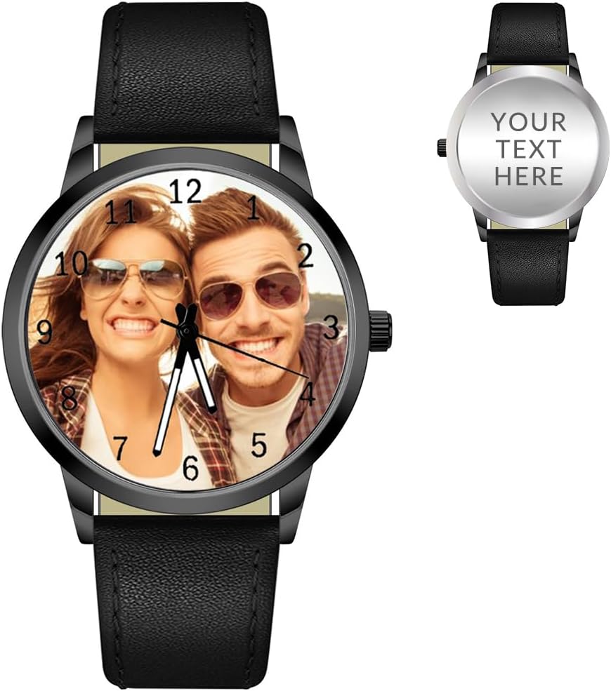 Lllgsh Montre Photo Personnalisee
