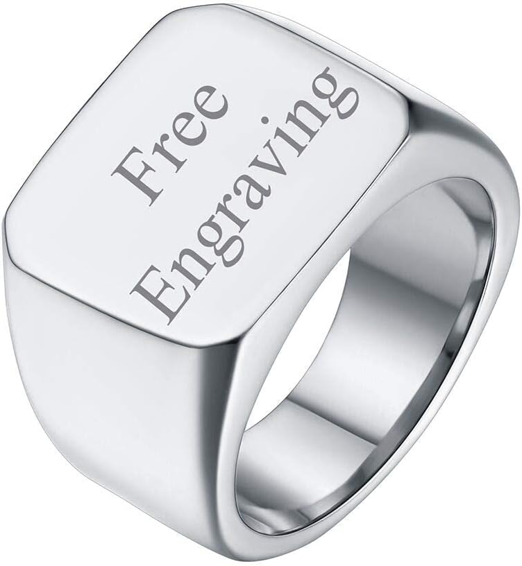 Chevaliere Homme Personnalise Prenominitiale