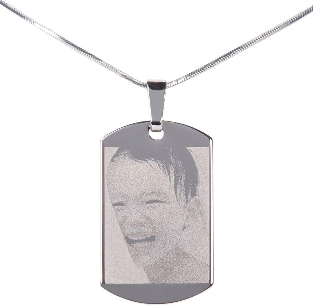 Pendentif Rectangle Avec Gravure